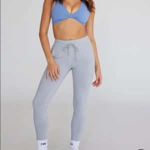 Crop Shop Boutique Everyday Joggers - light gray